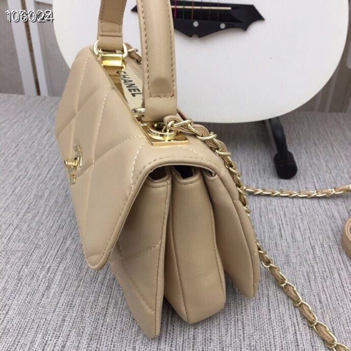 Ch**el top handle bags